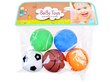 Gumijas čākstošas bumbiņas Baby Toys, 5 gab. cena un informācija | Rotaļlietas zīdaiņiem | 220.lv