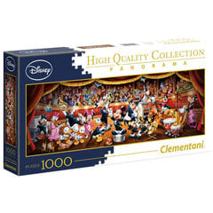 Puzle Clementoni Panorama High Quality Disney Orchestra 1000 d. цена и информация | Пазлы | 220.lv