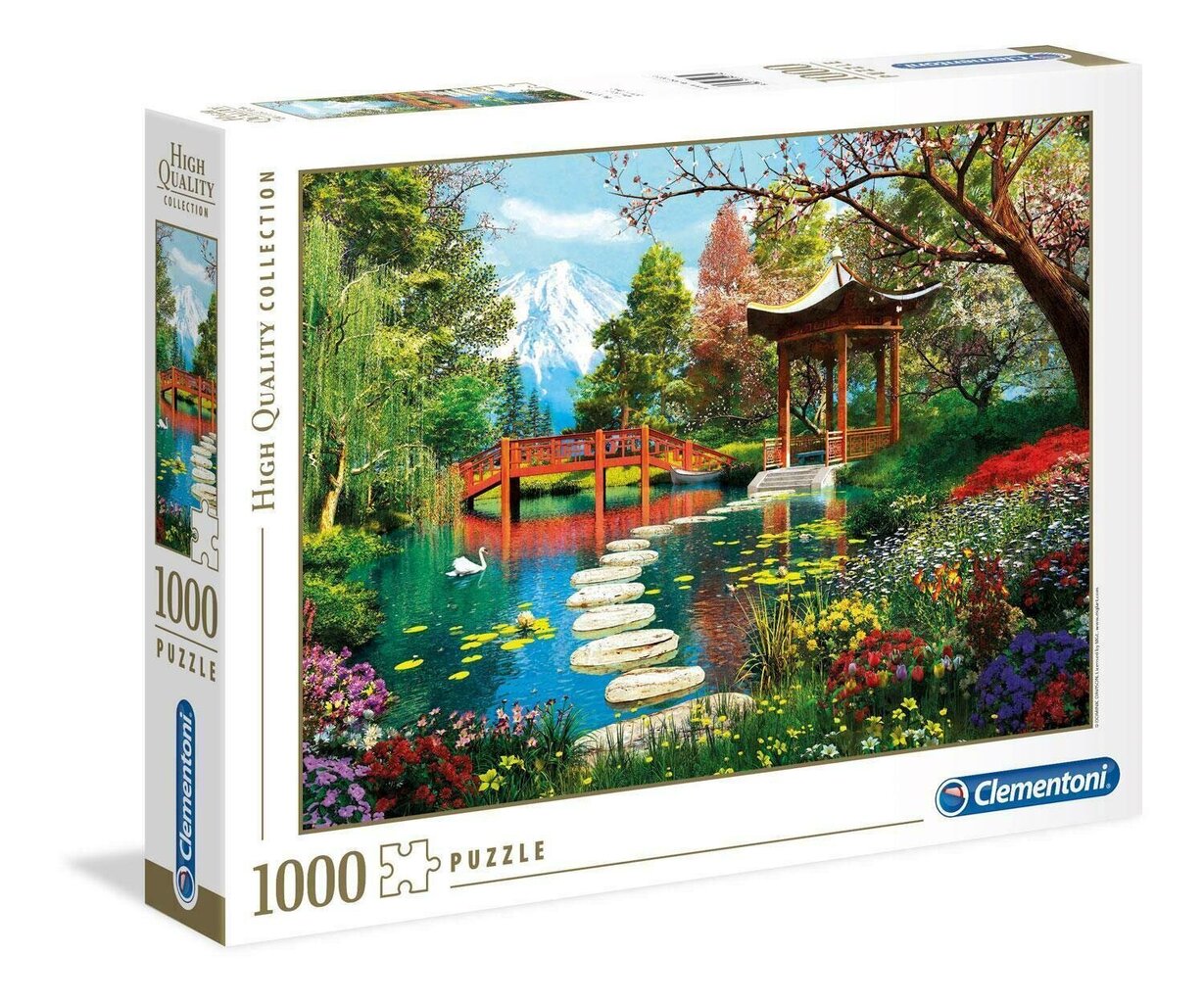 Puzle Clementoni High Quality Fuji Garden 1000 d. цена и информация | Puzles, 3D puzles | 220.lv