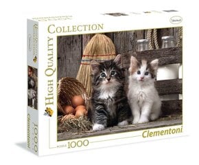 Puzle Clementoni High Quality Lovely Kittens 1000 d. cena un informācija | Puzles, 3D puzles | 220.lv