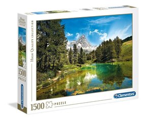 Puzle Clementoni High Quality Blue Lake 1500 d. цена и информация | Пазлы | 220.lv