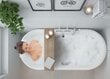 Deante vannas jaucējkrāns ar dušas savienojumu Arnika BQA 010M, chrome cena un informācija | Jaucējkrāni | 220.lv