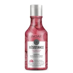 Mitrinošs spīduma piešķirošs šampūns Inoar Resistance Flor de Lotus, 250 ml cena un informācija | Šampūni | 220.lv