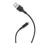 Vads USB A uz Lightning Hoco X25 1.0 m kabelis Lightning for Apple iPhone USB 2.0, Melns cena un informācija | Savienotājkabeļi | 220.lv