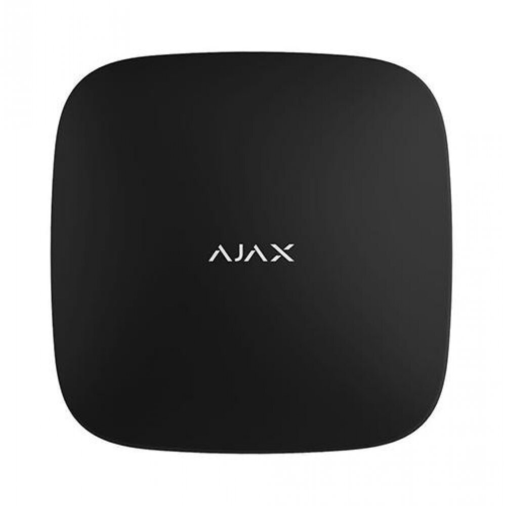 Ajax Hub 2 viedais vadības panelis (melns) cena un informācija | Drošības sistēmas, kontrolieri | 220.lv