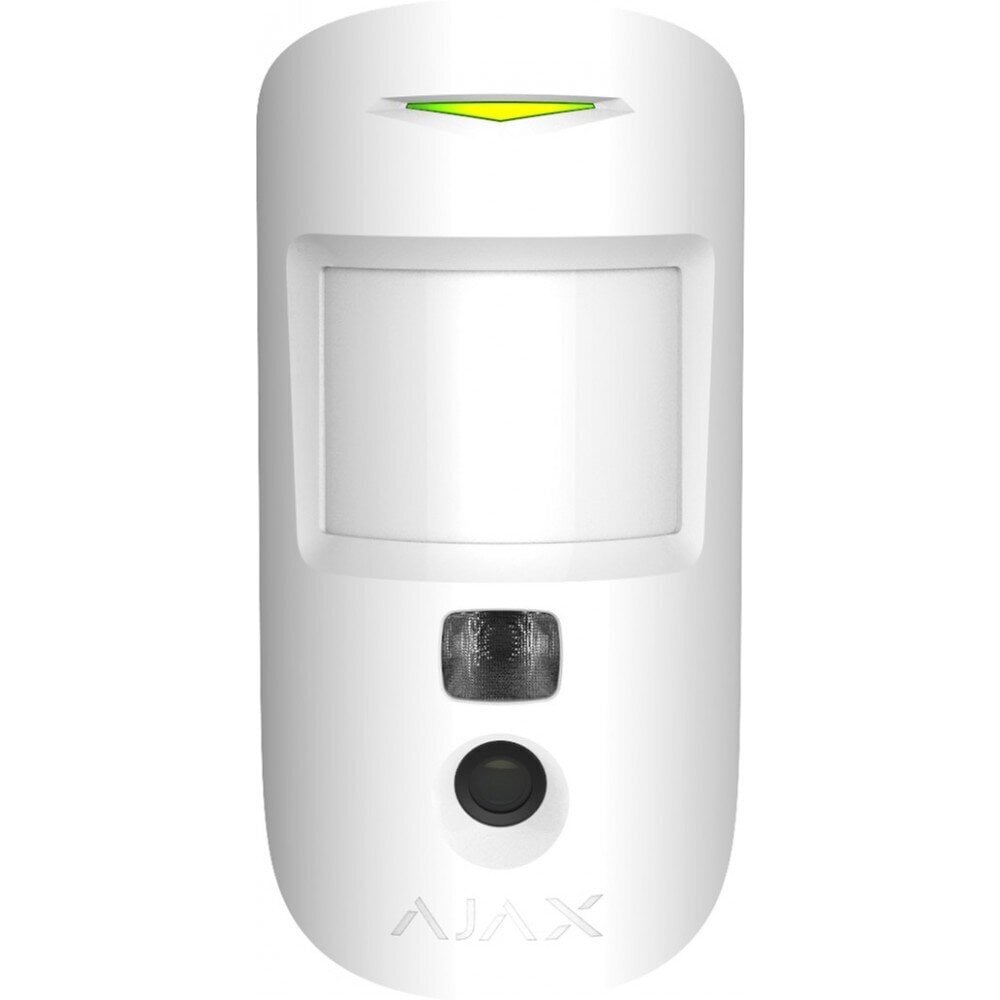 Ajax MotionCam kustības detektors ar kameru (balts) цена и информация | Sensori | 220.lv