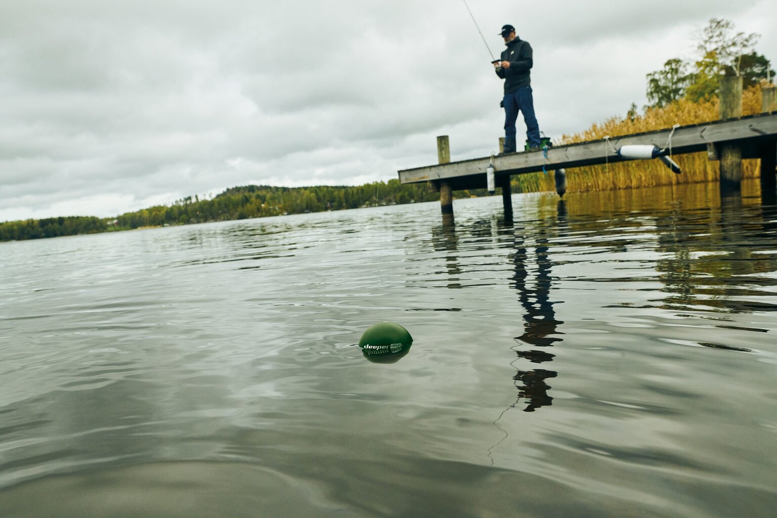 Sonārs Deeper Smart Sonar CHIRP+ ar Wi-Fi un GPS, ar 3 stariem, Ziemassvētku iesaiņojums cena un informācija | Smart ierīces un piederumi | 220.lv