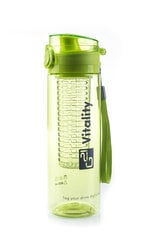 Бутылка для воды G21 (смузи, сок) 600 мл, зеленая цена и информация | Бутылки для воды | 220.lv