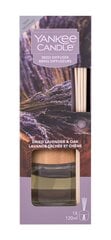 Mājas smaržas ar nūjiņām Yankee Candle Dried Lavender & Oak, 120 ml cena un informācija | Mājas aromāti | 220.lv