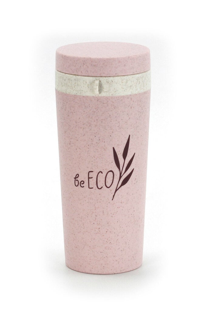Ekoloģiskā krūze G21 BeEco 6352080 rozā, 300 ml cena un informācija | Termosi, termokrūzes | 220.lv
