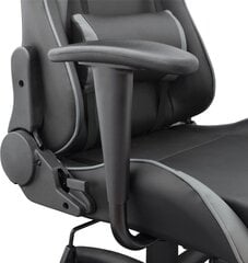 Spēļu krēsls White shark Terminator, 54x69x127 cm, melns цена и информация | Офисные кресла | 220.lv