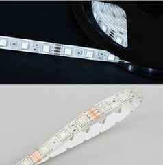 RGB Led lente 3528 ar pulti kaina ir informacija | Светодиодные ленты | 220.lv