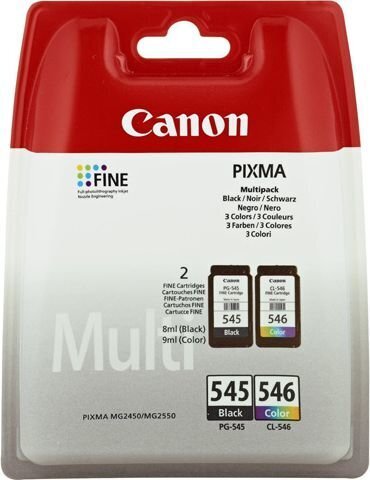 Canon 1LB PG-545 / CL-546 ink cartridge цена и информация | Tintes kārtridži | 220.lv