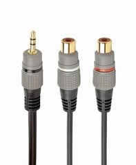 Gembird CCAP-RCAM2F-0.2M, RCA, 0.2 м цена и информация | Кабели и провода | 220.lv