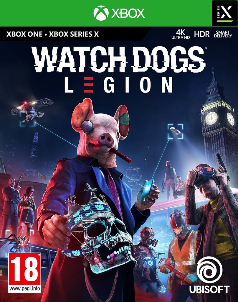 Watch Dogs Legion Standard Edition + Preorder Bonus Xbox One цена и информация | Datorspēles | 220.lv