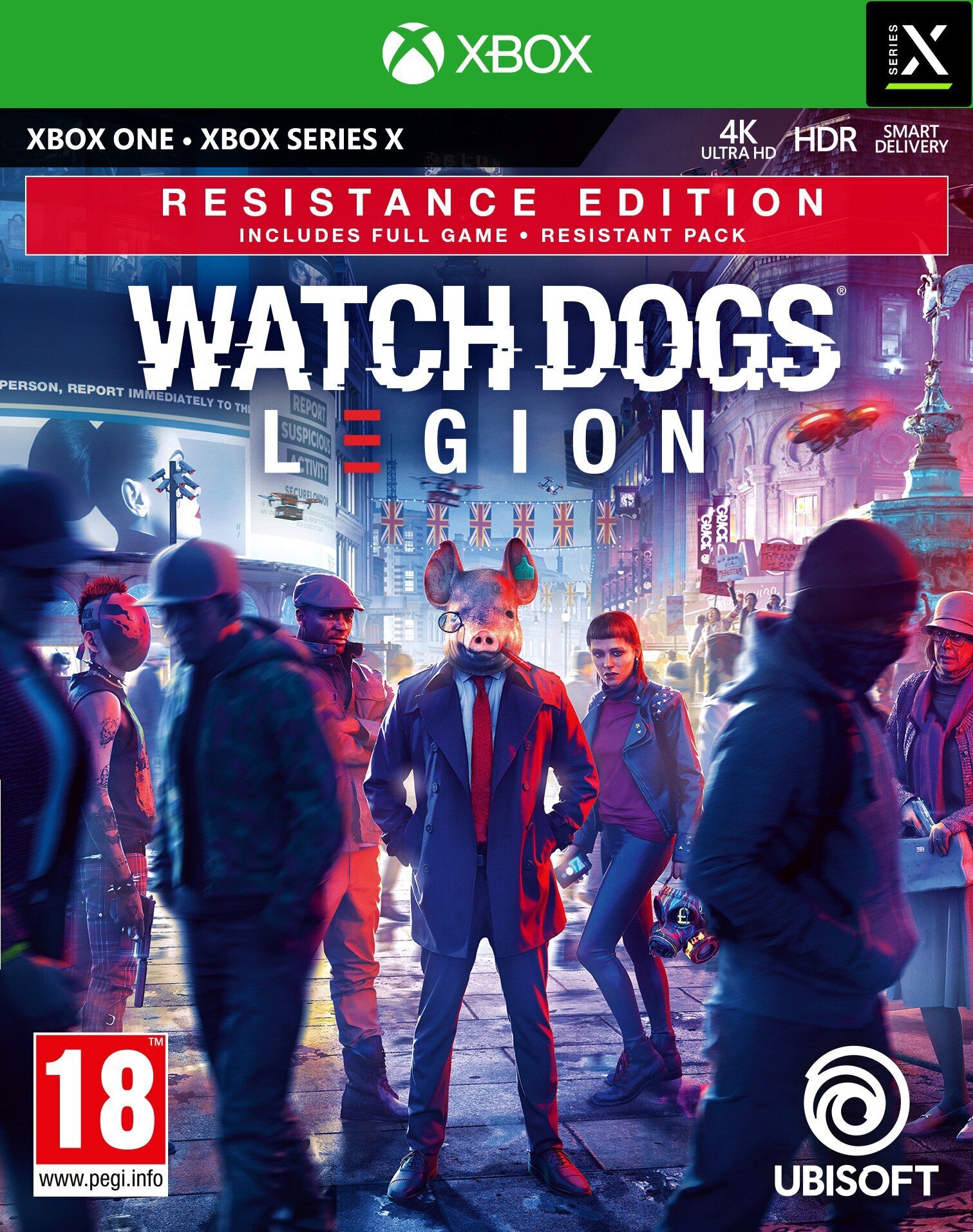 Компьютерная игра Игра Watch Dogs: Legion Resistance Edition для Xbox One /  Series X/S цена | 220.lv