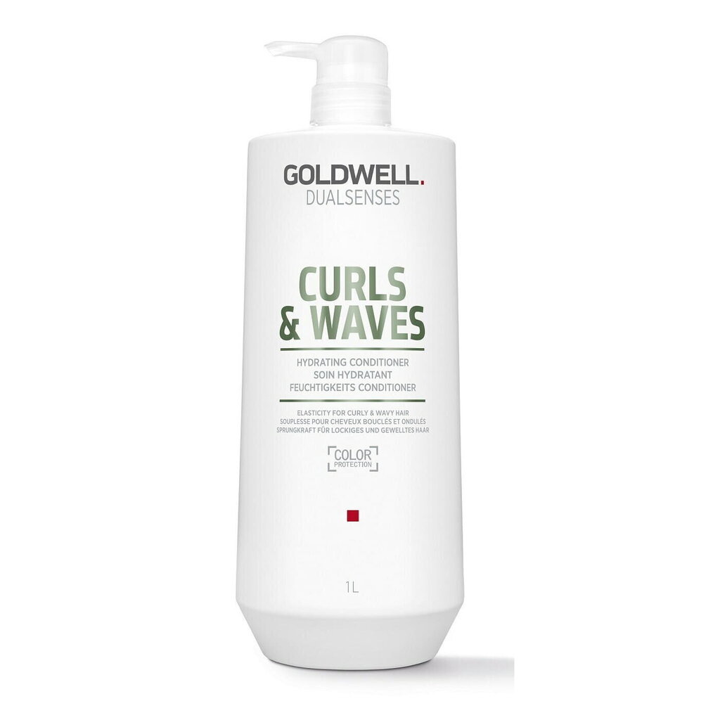 Matu kondicionieris Goldwell Dualsenses Curls&Waves, 1000 ml цена и информация | Matu kondicionieri, balzāmi | 220.lv