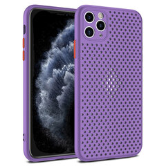 Чехол Breath Case для iPhone 12 / 12 Pro, фиолетовый цена и информация | Чехлы для телефонов | 220.lv