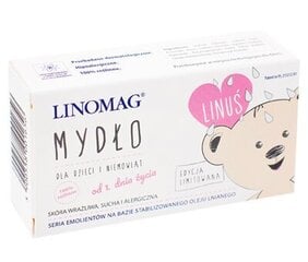 Мыло для новорожденных и детей Linomag, 100 г цена и информация | Косметика для мам и детей | 220.lv