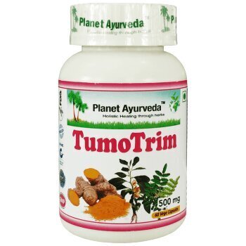 Uztura bagātinātājs Planet Ayurveda TumoTrim, 60 kapsulas cena un informācija | Vitamīni, preparāti, uztura bagātinātāji labsajūtai | 220.lv