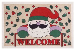 Рождественский 3D дверной коврик Welcome 45x70 см цена и информация | Придверный коврик | 220.lv