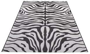 Paklājs Cowhide look Black/White 120x170 cm cena un informācija | Paklāji | 220.lv