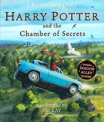 Harry Potter and the Chamber of Secrets: Illustrated Edition cena un informācija | Romāni | 220.lv