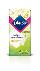 Ieliktnīši Libresse Natural Normal, 20 gab. cena un informācija | Tamponi, higiēniskās paketes, ieliktnīši | 220.lv