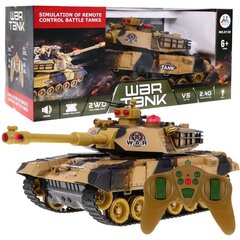 Tālvadības tanks Brother Toys War Tank, brūns cena un informācija | Rotaļlietas zēniem | 220.lv