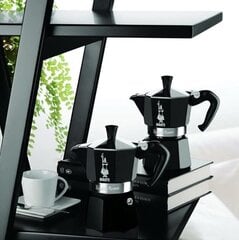 MOKA kanniņa Bialetti Express 3 tasītēm, melna цена и информация | Чайники, кофейники | 220.lv