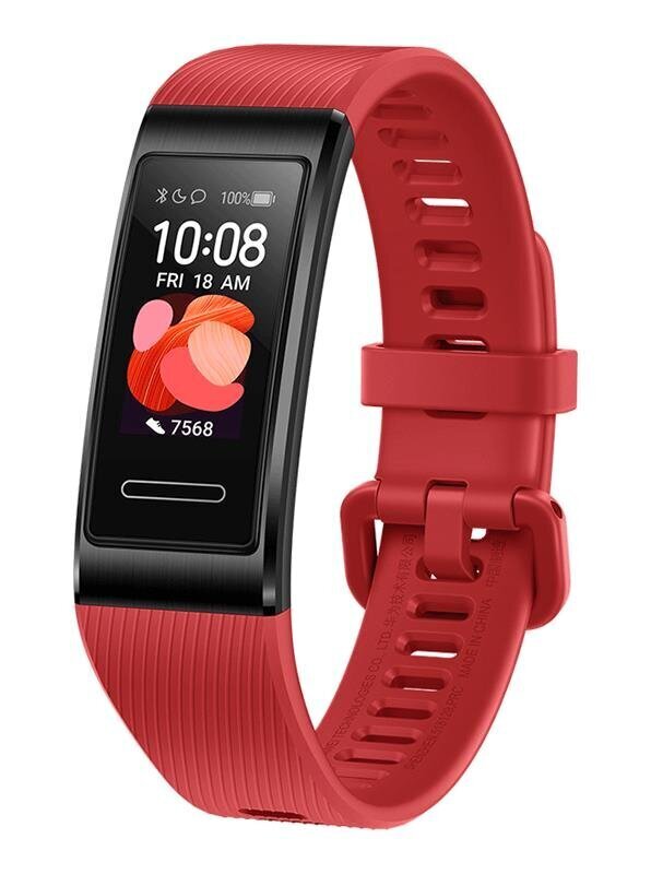 Huawei Band 4 Pro Cinnabar Red cena un informācija | Viedpulksteņi (smartwatch) | 220.lv