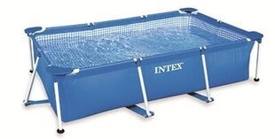 Каркасный бассейн Intex Family Frame, без фильтра, 220x150x60 см цена и информация | Бассейны | 220.lv
