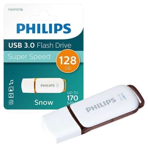 USB atmiņas karte USB flash Philips 128GB 3.0 Drive Snow Edition cena |  220.lv