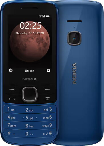 Nokia 225 Blue cena un informācija | Mobilie telefoni | 220.lv