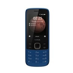 Nokia 225, Dual SIM, Blue (LT,LV,EE) cena un informācija | Mobilie telefoni | 220.lv