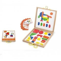 Деревянная магнитная головоломка в чемодане Viga цена и информация | Развивающие игрушки | 220.lv