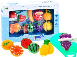Rotaļu augļi sagriešanai Cutting Food cena un informācija | Rotaļlietas meitenēm | 220.lv