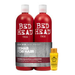 Комплект TIGI Bed Head Resurrection Tweens 2x750 мл + RICH Argan Oil, 30 мл цена и информация | Шампуни | 220.lv