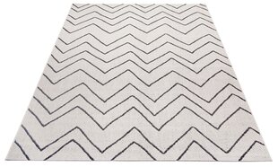 Ковер Zig Zag White/Black 80x150 см цена и информация | Ковры | 220.lv