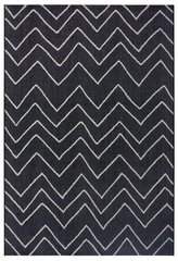 Paklājs Zig Zag Black 200x290 cm cena un informācija | Paklāji | 220.lv