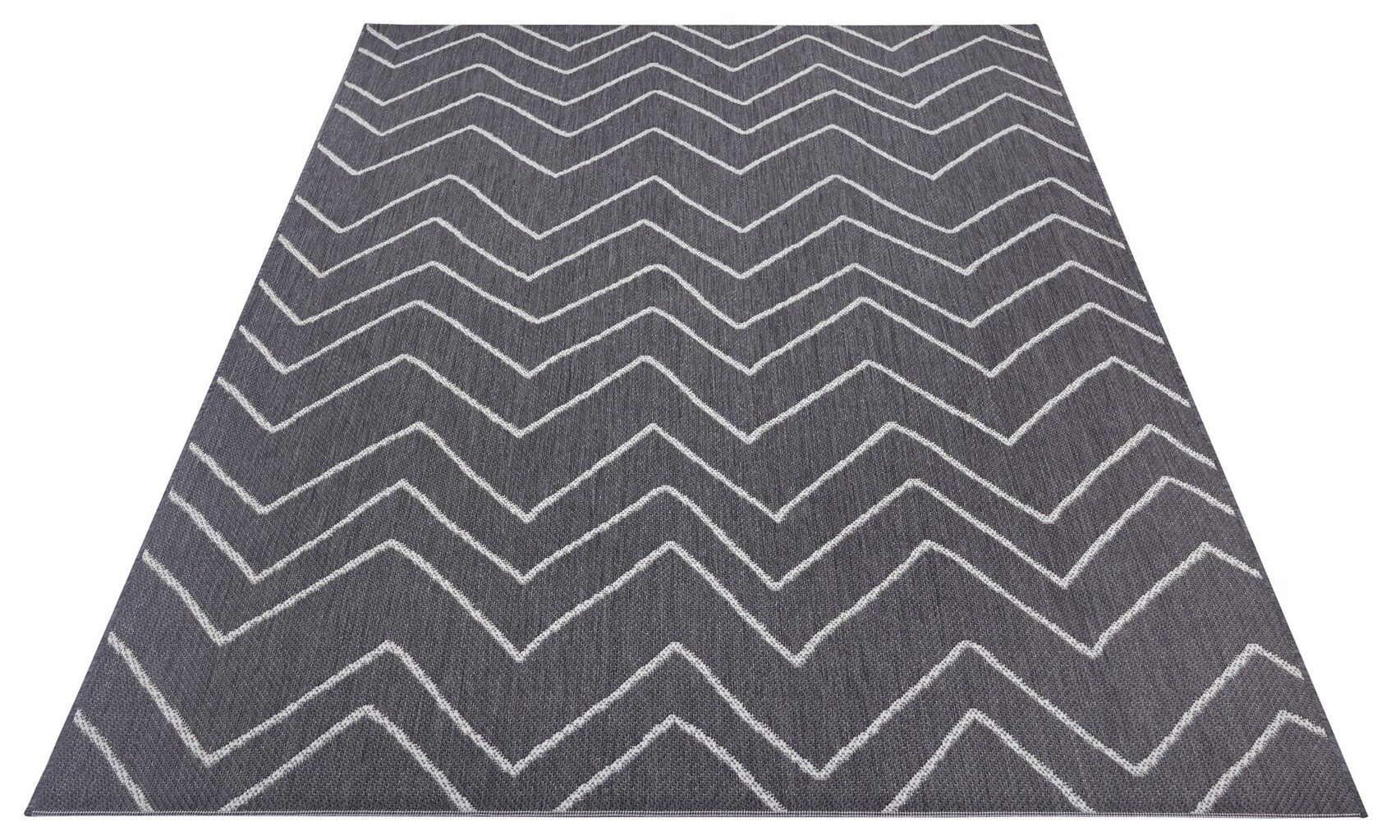 Paklājs Zig Zag Grey 80x150 cm cena un informācija | Paklāji | 220.lv