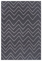 Paklājs Zig Zag Grey 80x150 cm cena un informācija | Paklāji | 220.lv