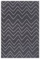 Paklājs Zig Zag Grey 80x150 cm cena un informācija | Paklāji | 220.lv