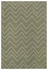 Paklājs Zig Zag Green 80x150 cm цена и информация | Ковры | 220.lv