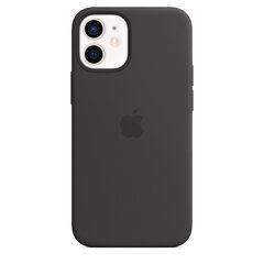 Apple Silicone Case MagSafe MHKX3ZM/A Black цена и информация | Чехлы для телефонов | 220.lv