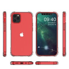 Wozinsky Anti Shock durable чехол для iPhone 12 Mini, Прозрачный цена и информация | Чехлы для телефонов | 220.lv