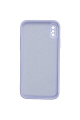 Чехол TPU/Microfiber для iPhone X/XS, фиолетовый цена и информация | Чехлы для телефонов | 220.lv