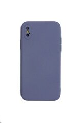 Чехол TPU/Microfiber для iPhone X/XS, светло-фиолетовый цена и информация | Чехлы для телефонов | 220.lv