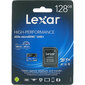Lexar High-Performance 633x UHS-I micro SDXC, 128 GB, Class 10, U3, V30, A1, 45 MB цена и информация | Atmiņas kartes fotokamerām | 220.lv