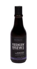 Dzeltenu toņu neitralizējošs šampūns sirmiem un gaišiem matiem Redken Brews Silver, 300 ml cena un informācija | Šampūni | 220.lv